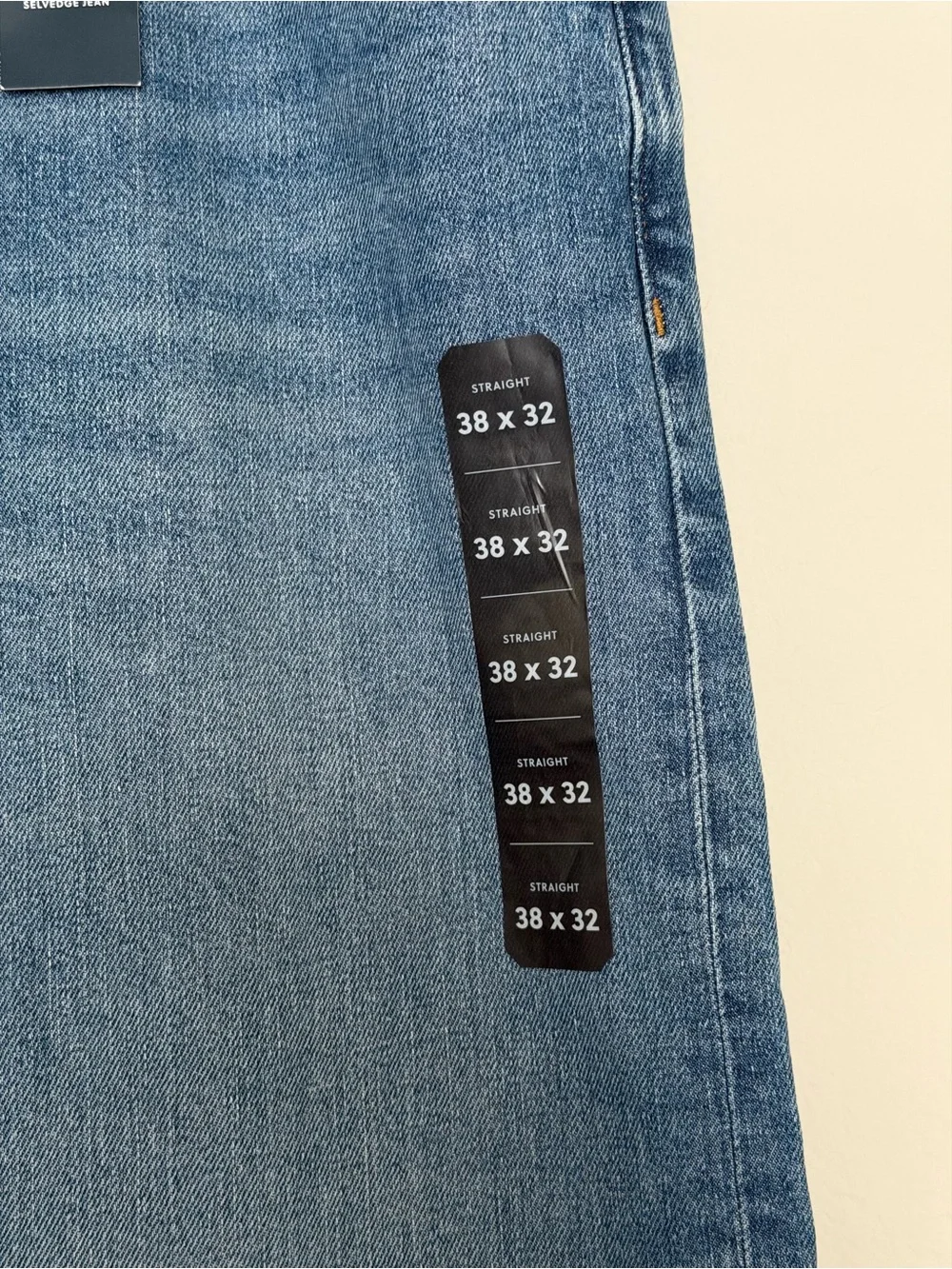 J CREW Men's Blue Jeans - Comfortable Straight Fit
